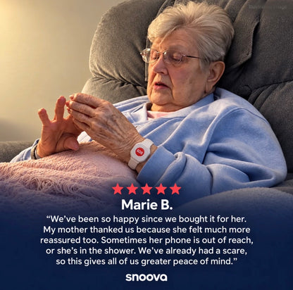 Snoova SafeTap™ – SOS Alert Bracelet for Seniors