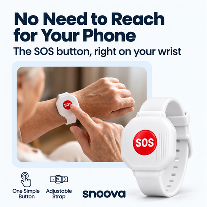 Snoova SafeTap™ – SOS Alert Bracelet for Seniors